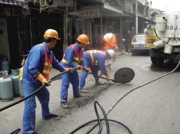 青湖路街道管道清洗