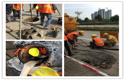 青湖路街道管道淤泥清洗的清捞要点说明
