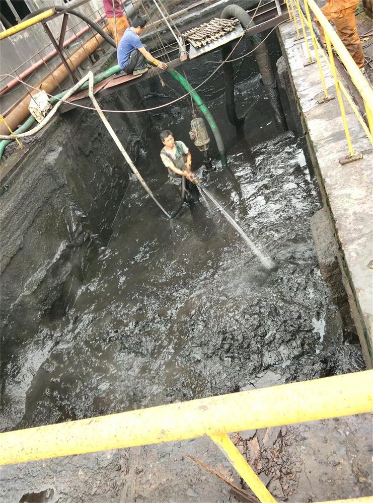 青湖路街道沉淀池清掏-污水池清理