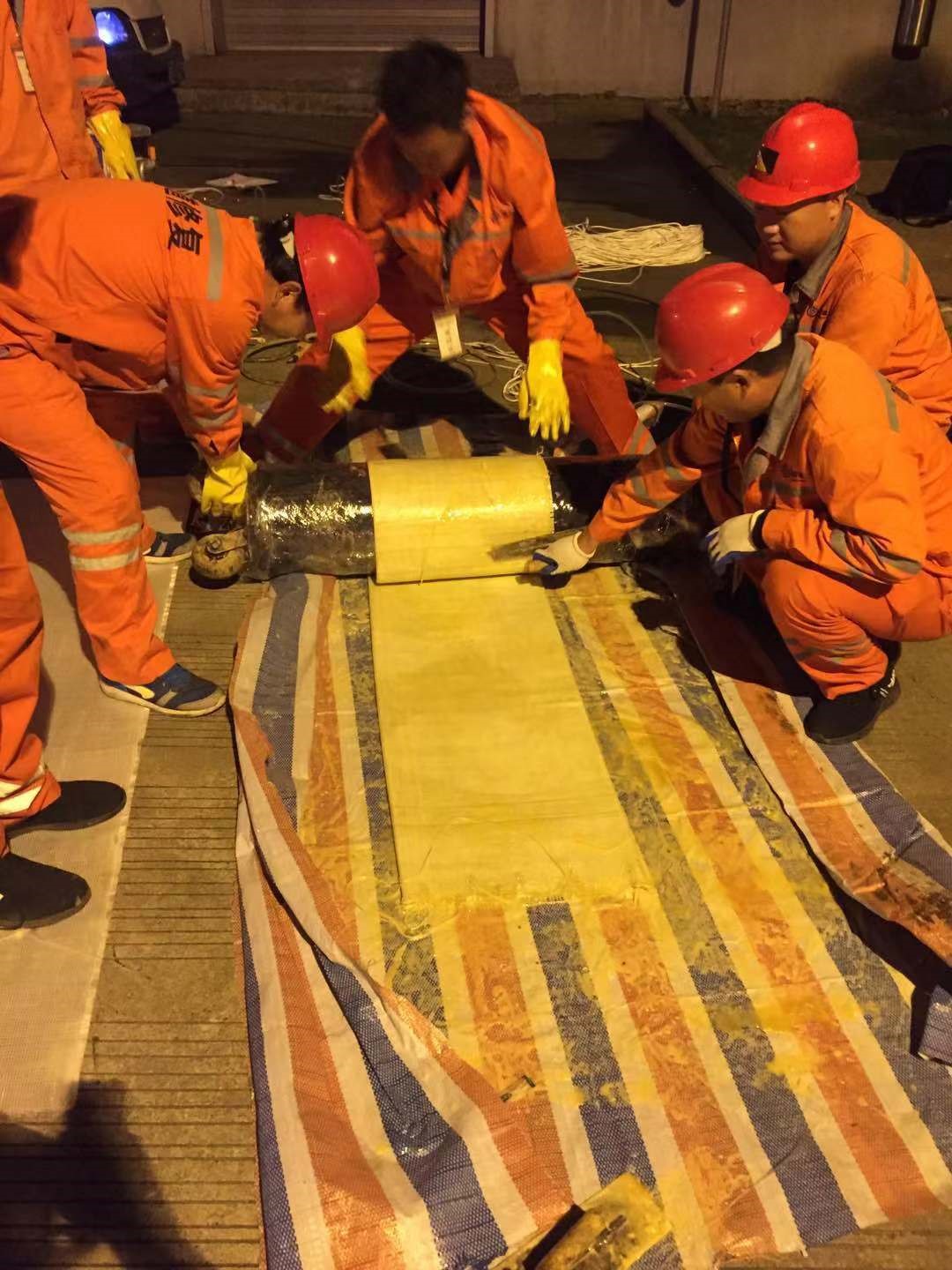 青湖路街道CIPP局部树脂固化法